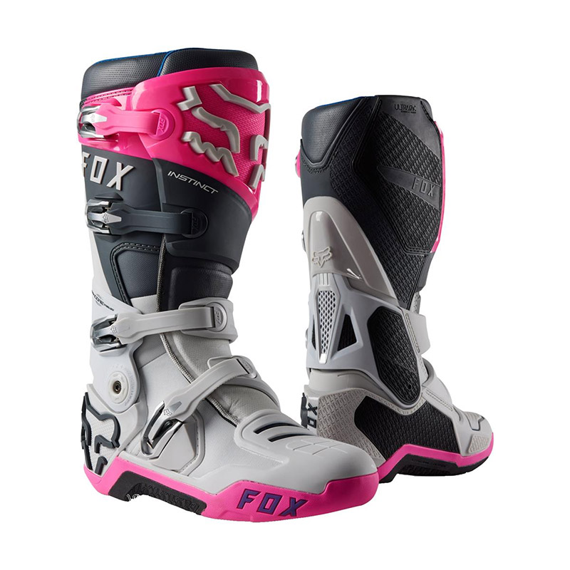 Fox Instinct 2.0 Grey Pink Boots